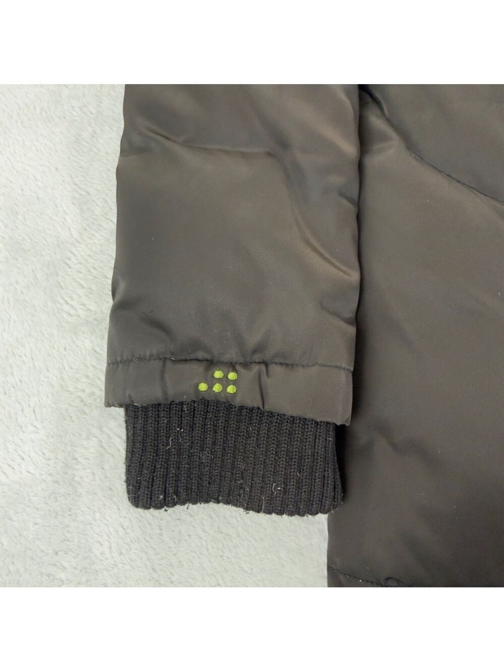Soia & Kyo Women Size XS 80% Down 20% Feather Black Long Puffer Jacket w/o hood - Picture 6 of 14